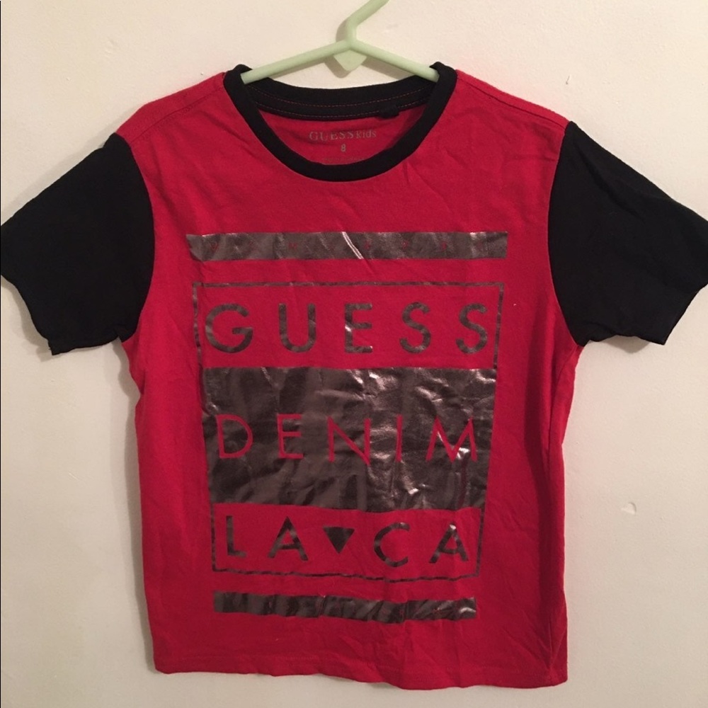 Red Guess T- shirt